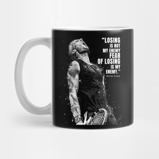 Rafael Nadal Quotes Mug